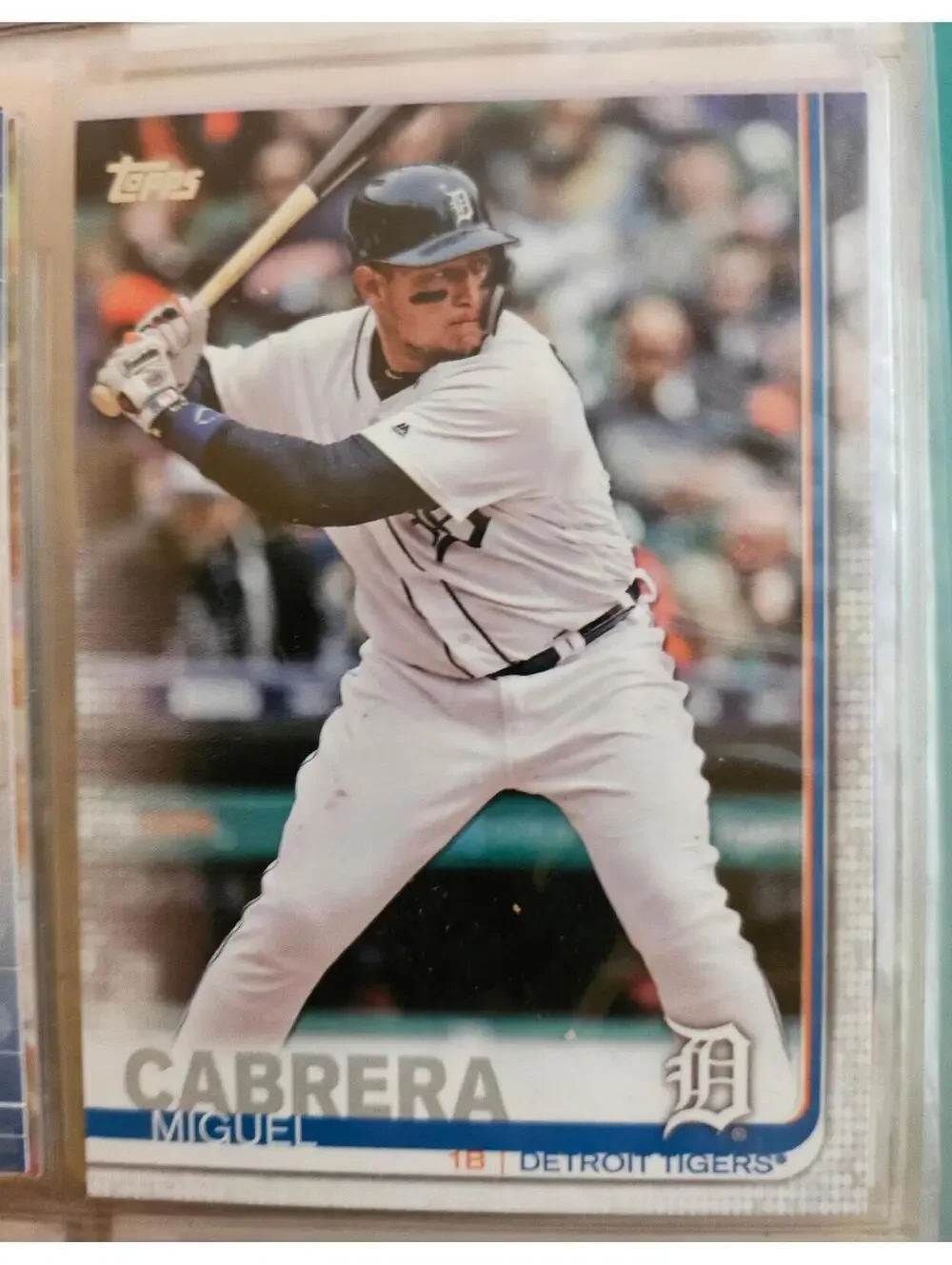 2019 Topps Baseball Miguel Cabrera #230 Detroit Tigers